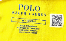 Load image into Gallery viewer, Polo Ralph Lauren Mens Yellow Cotton Long Sleeve Crew Neck Pullover T-Shirt Sz M