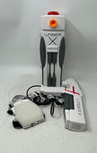 Load image into Gallery viewer, Laser X White Gray Laser Tag Gaming Tower Set 1 Blaster Only Untested