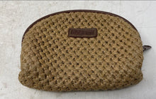 Load image into Gallery viewer, Rosetti Womens Brown Woven Zip Top Lined Coin Wallet