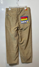 Load image into Gallery viewer, Empyre Womens Khaki Cotton Relaxed Loose Fit Flat Front Chino Pants Sz 28 W/Tag