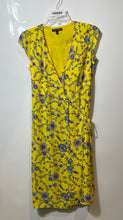 Load image into Gallery viewer, Banana Republic Womens Multicolor Floral Print Sleeveless Wrap Dress Size 0