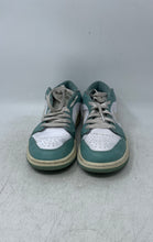 Load image into Gallery viewer, Nike Womens Air Jordan 1 Low DC0774-138 White Green Leather Sneakers Shoes 8.5