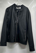 Load image into Gallery viewer, Colin's Mens Black Long Sleeve Pockets Full-Zip Jacket Size Large