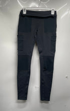 Load image into Gallery viewer, Alo Womens Gray Cargo Pocket Elastic Waist Pull-On Ankle Leggings Size S