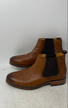 Load image into Gallery viewer, Florsheim Mens Anthem Brown Leather Pull On Ankle Chelsea Boots Size 8