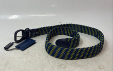 Load image into Gallery viewer, Brettell & Braces Vera Pelle Mens Blue Green Adjustable Woven Belt With Tags