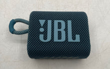 Load image into Gallery viewer, JBL Go 3 Blue Wireless Portable IP67 Waterproof Mini Smart Speaker Not Tested