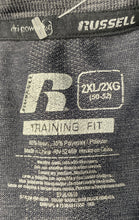 Load image into Gallery viewer, Russell Mens Gray Heather Print Training Fit Round Neck Pullover T-Shirt Sz 2XL