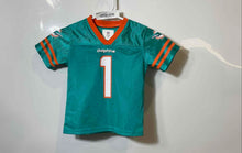 Load image into Gallery viewer, NFL Team Apparel Kids Green Miami Dolphins Tua Tagovailoa #1 Jersey Size 4T