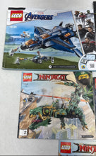 Load image into Gallery viewer, Lot Of 5 Pcs Assorted Lego Multicolor Mixed Various Instruction Manuals