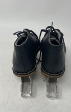 Load image into Gallery viewer, Baby Skates Kids Black Leather Lace-Up Mid Top Roller Ice Skates Size 7