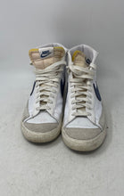 Load image into Gallery viewer, Nike Womens Blazer Mid '77 CZ1055-125 White Blue Lace-Up Sneaker Shoes Size 11.5