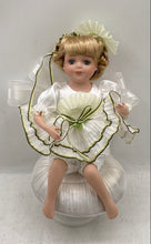 Load image into Gallery viewer, Rebecca Collection Limited Edition Blonde Hair Blue Eyes White Porcelain Doll