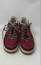 Load image into Gallery viewer, Nike Kids Air Force 1 Low Red White Lace-Up Sneakers Shoes Size 5.5Y