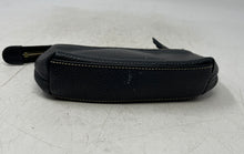 Load image into Gallery viewer, Dooney & Bourke Womens Black Pebbled Leather Pouch Wallet Small