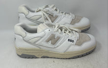 Load image into Gallery viewer, New Balance Unisex 550 BB550PWG White Lace-Up Sneaker Shoes Size M14 W15.5 D