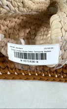 Load image into Gallery viewer, Beige Crochet Hooded Decorative Bow Moses Baby Carrying Basket