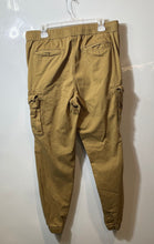 Load image into Gallery viewer, Aeropostale Mens Brown Cotton Elastic Waist Cargo Jogger Pants Size Large