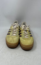 Load image into Gallery viewer, Adidas Womens Gazelle Bold IF5937 Yellow Maroon Lace-Up Sneaker Shoes Size 10