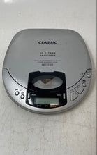 Load image into Gallery viewer, Classic Silver 40 Second Anti Skip Digital Filter Portable CD Player Not Tested