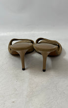 Load image into Gallery viewer, Zara Womens Light Brown Open Toe Stiletto Slip-On Slide Sandals Size 40