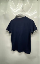 Load image into Gallery viewer, Psycho Bunny Mens Blue Pima Cotton Short Sleeve Collared Golf Polo Shirt Size 3