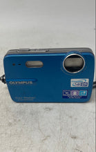 Load image into Gallery viewer, Olympus Stylus Water 550 WP Blue 3m/10 Ft. Waterproof Digital Camera Not Tested