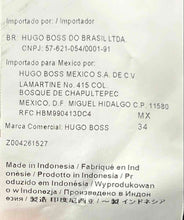 Load image into Gallery viewer, Hugo Boss Mens Gray Pockets Regular Fit Flat Front Chino Shorts Size 34R