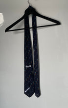 Load image into Gallery viewer, Gaggioli Zoagli Mens Blue Palm Tree And Wave Print Adjustable Designer Tie