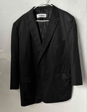 Load image into Gallery viewer, Milano Casa Di Moda Brad S. Tittle Mens Black Blazer Pants 2-Piece Suit Set Sz S