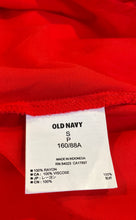 Load image into Gallery viewer, Old Navy Womens Red Sleeveless V-Neck Shift Dress Size Small