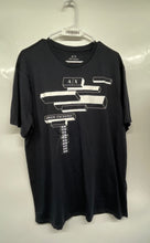 Load image into Gallery viewer, Armani Exchange Mens Blue Graphic Regular Fit Pullover T-Shirt Size XL