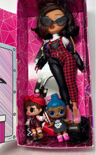 Load image into Gallery viewer, LOL Surprise O.M.G. Camp Cutie & Babe Takara Tomy Black Hair Sunglasses Doll