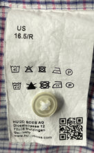 Load image into Gallery viewer, Hugo Boss Mens Multicolor Check Long Sleeve Sharp Fit Dress Shirt Size 16.5