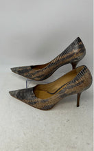 Load image into Gallery viewer, J Vincent Womens Multicolor Pointed Toe Slip-On Stiletto Pump Heels Shoes Sz 10