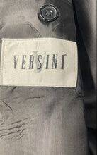 Load image into Gallery viewer, Versini Mens Black Long Sleeve Notch Lapel One-Button Blazer Jacket Size 48R