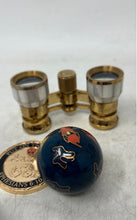 Load image into Gallery viewer, Lot Of 10 Mixed Of Random Menorah Host Gold Embossed Epoxy Cross Figurines