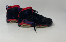 Load image into Gallery viewer, Nike Boys Air Jordan Jumpman MVP Black Red Suede Lace-Up Basketball Shoes Sz 6Y