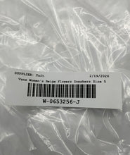 Load image into Gallery viewer, Vans Unisex Classic 500714 Beige Flowers Print Slip-On Sneakers Shoes M 3.5 W 5