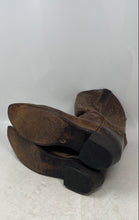 Load image into Gallery viewer, Justin Mens Brown Mid-Calf Cowboy Western Boots Size 8