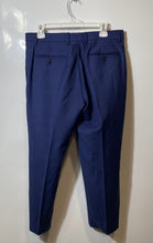 Load image into Gallery viewer, Tommy Hilfiger Mens Blue Flat Front Straight Leg Dress Pants Size W33X30L