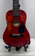 Load image into Gallery viewer, First Act FG-128 Red Flame Design Right Handed 6-String Acoustic Guitar For Kids