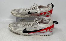 Load image into Gallery viewer, Nike Mens Zoom Mercurial Vapor 15 Pro White Orange And Black Tennis Shoes Size 9