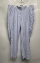 Load image into Gallery viewer, J Crew Womens Light Blue Cotton Flat Front Slash Pocket Dress Pants Size 6