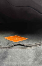 Load image into Gallery viewer, Fossil Womens Kinley Multicolor Striped Denim Leather Flap Crossbody Handbag