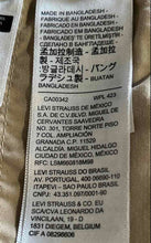 Load image into Gallery viewer, Levi's Mens XX Khaki Flat Front Pockets Relaxed Fit Tapered Chino Pants 40X32