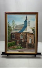 Load image into Gallery viewer, Vintage Gilman Maxweller Square Framed Building Landscape Art Painting