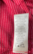 Load image into Gallery viewer, Max Studio Womens Red White Striped Sleeveless Tiered A-Line Dress Size XS