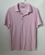 Load image into Gallery viewer, J.Crew Mens Pink Spread Collar Short Sleeve Polo Shirt Size Small