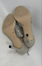 Load image into Gallery viewer, Jessica Simpson Womens Jivero Silver Open Toe Back Zip High Strappy Heels Sz 9M